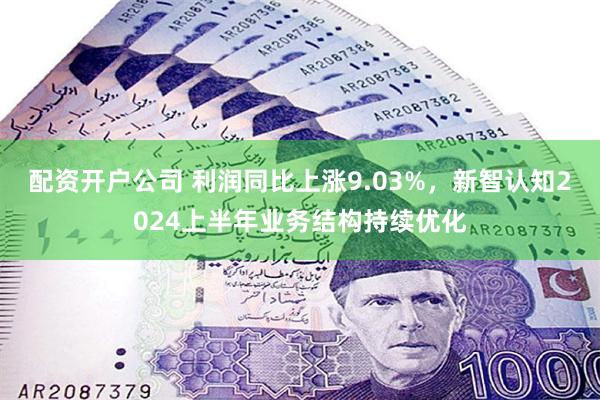 配资开户公司 利润同比上涨9.03%，新智认知2024上半年业务结构持续优化